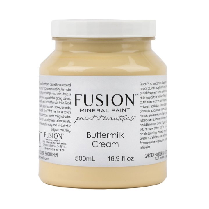Fusion Mineral Paint - Buttermilk Cream - Rustic River Home