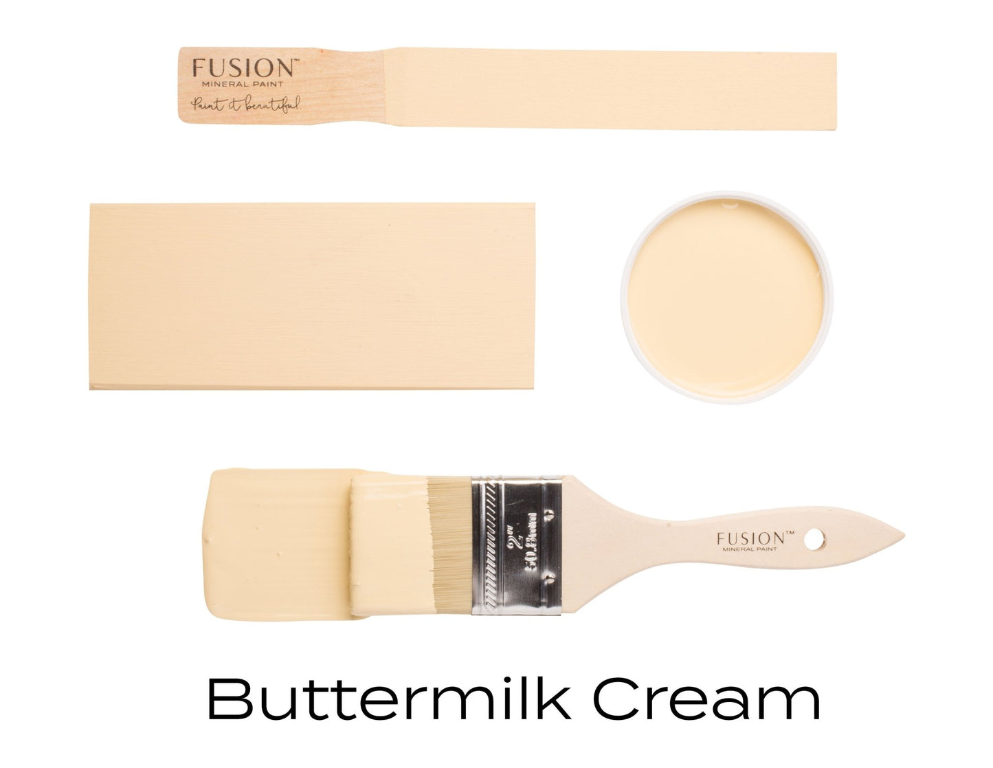 Fusion Mineral Paint - Buttermilk Cream - Rustic River Home
