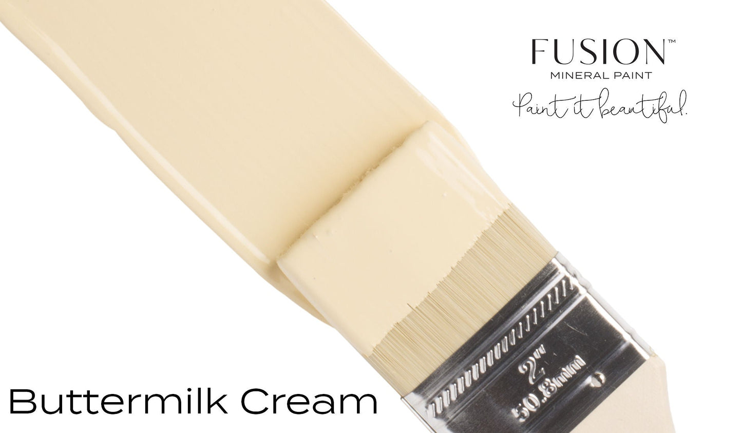 Fusion Mineral Paint - Buttermilk Cream - Rustic River Home