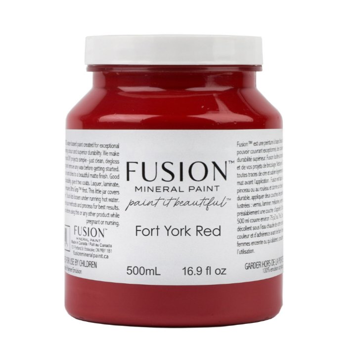 Fusion Mineral Paint - Fort York Red - Rustic River Home