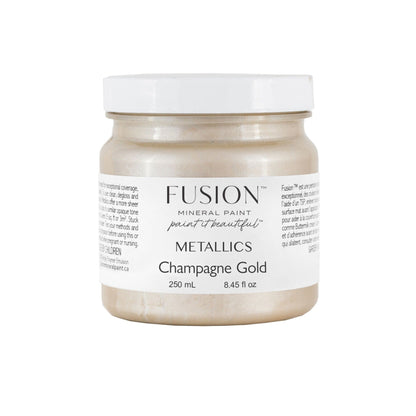 Fusion Mineral Paint - Metallic - Champagne Gold - Rustic River Home