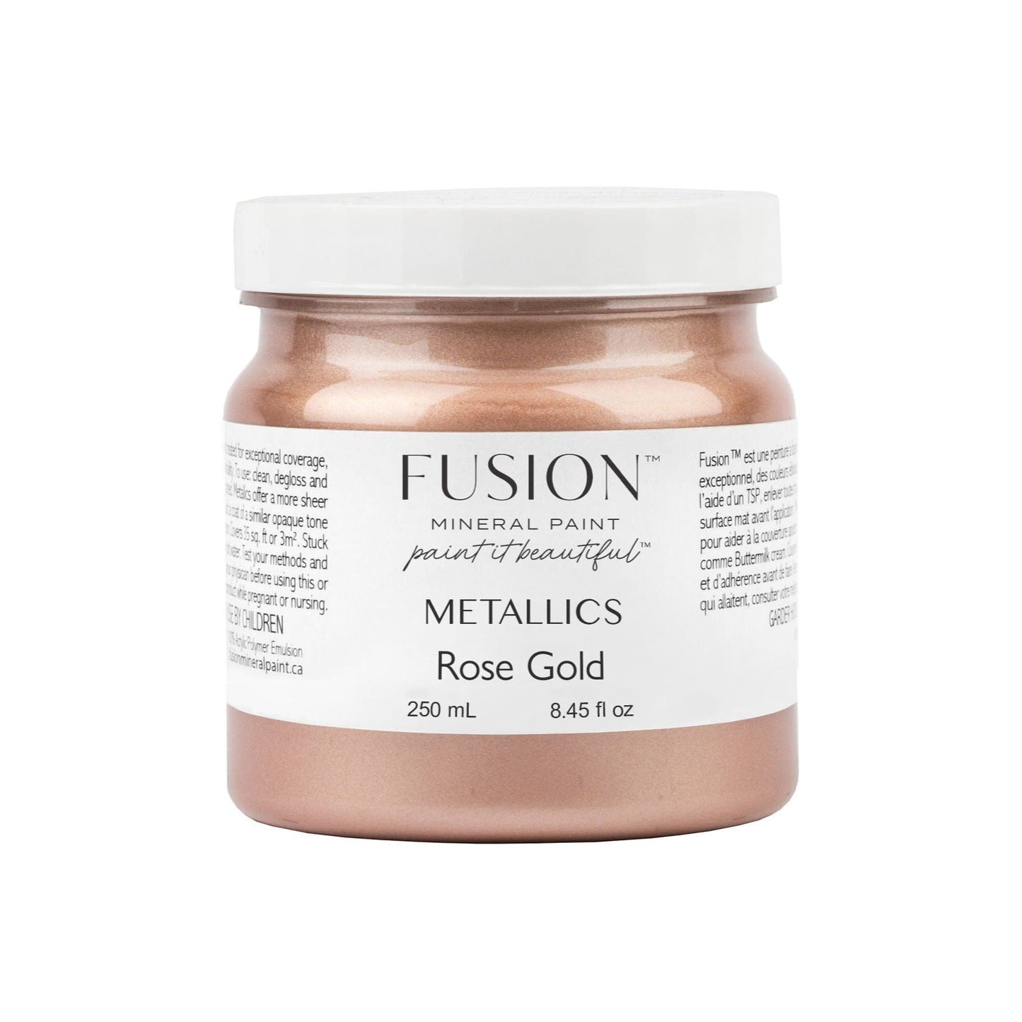 Fusion Mineral Paint - Metallic - Rose Gold - Rustic River Home