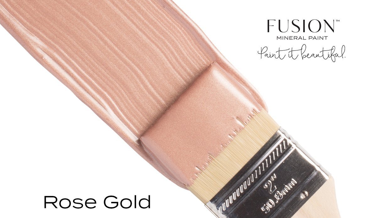 Fusion Mineral Paint - Metallic - Rose Gold - Rustic River Home