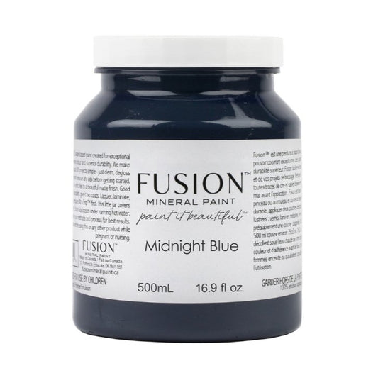 Fusion Mineral Paint - Midnight Blue - Rustic River Home