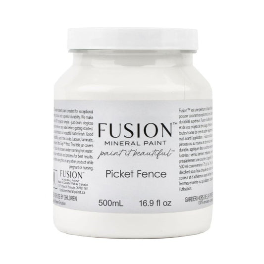 Fusion Mineral Paint - Picket Fence - Rustic River Home