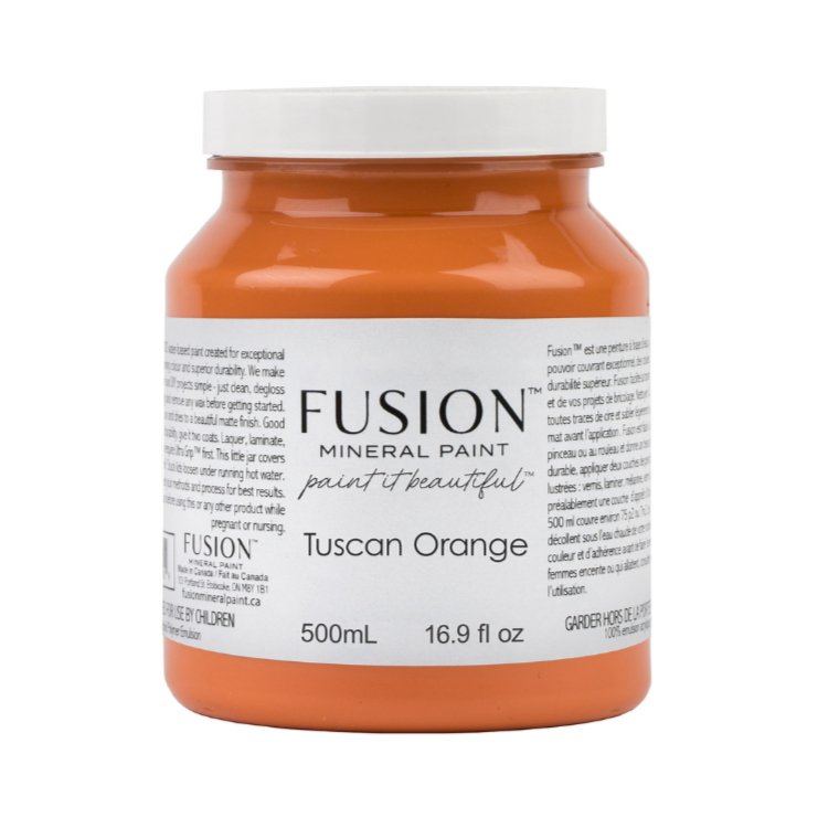 Fusion Mineral Paint - Tuscan Orange - Rustic River Home