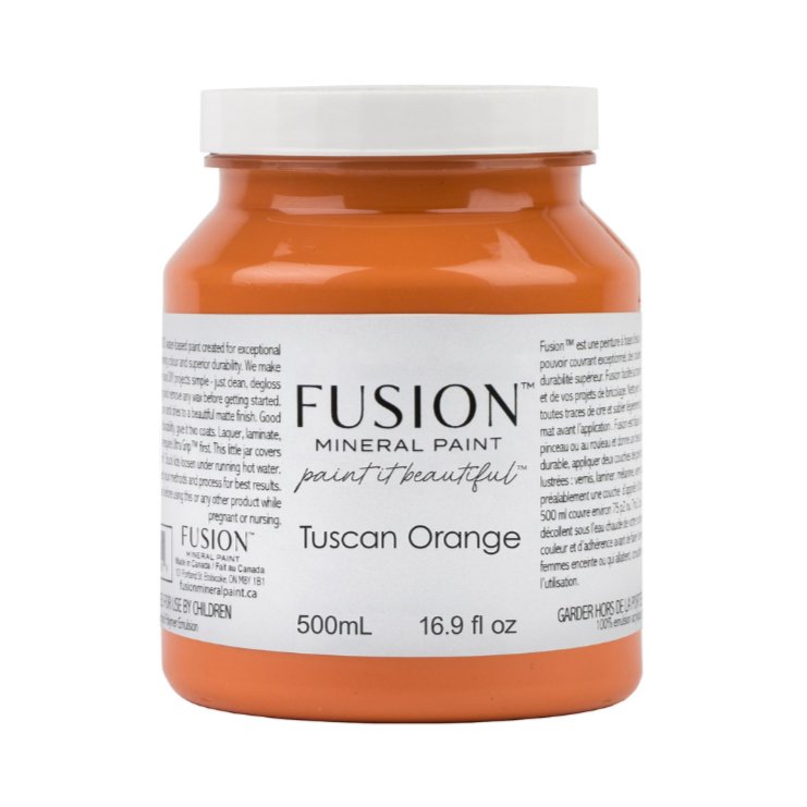 Fusion Mineral Paint - Tuscan Orange - Rustic River Home