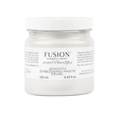 Fusion Smoothing Embossing Paste - Pearl - Rustic River Home