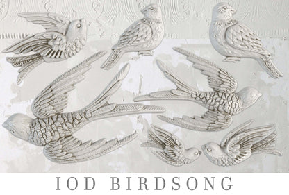 Iron Orchid Designs - Birdsong Decor Mould - Rustic River Home