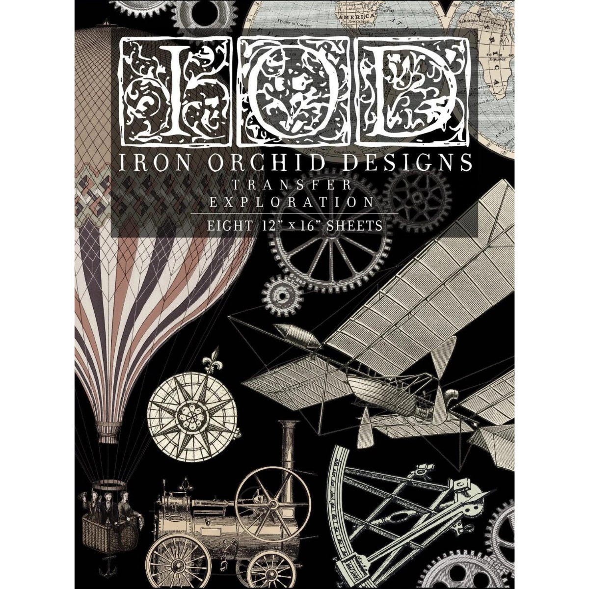 Iron Orchid Designs - Exploration Decor Transfer Pad - Rustic River Home