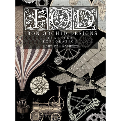 Iron Orchid Designs - Exploration Decor Transfer Pad - Rustic River Home