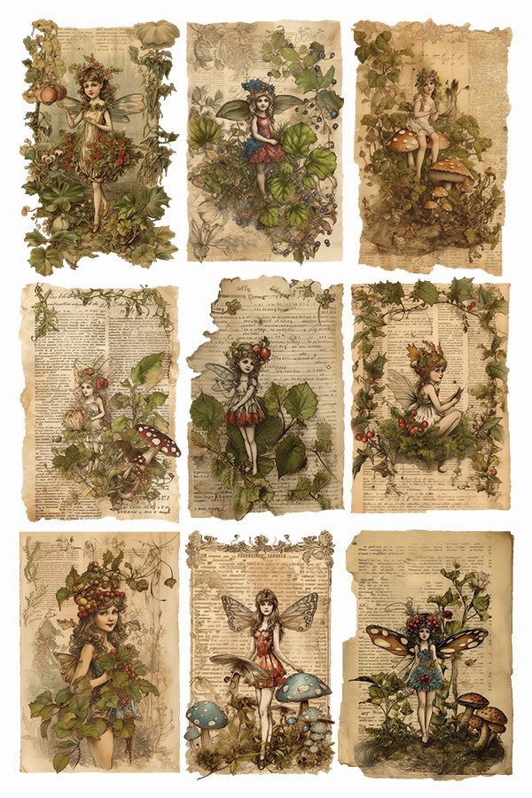 Iron Orchid Designs - Fairy Merry Christmas Decor Transfer Pad - Rustic River Home