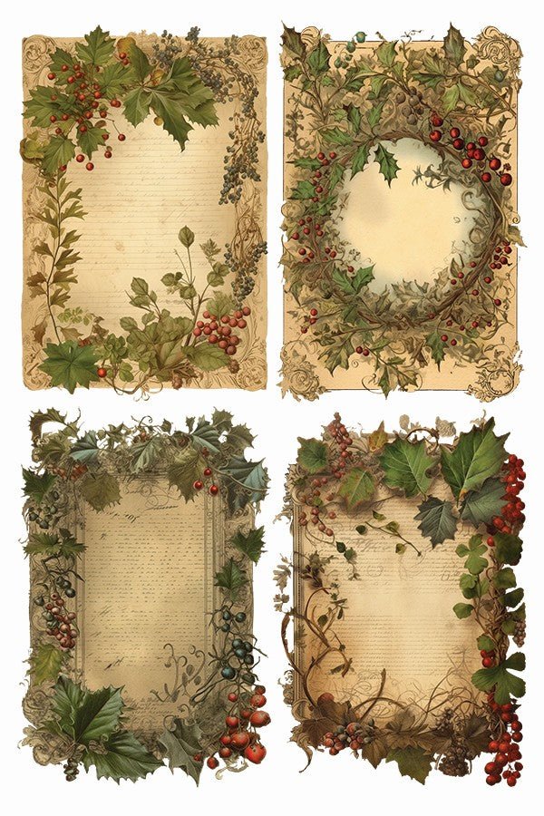 Iron Orchid Designs - Fairy Merry Christmas Decor Transfer Pad - Rustic River Home