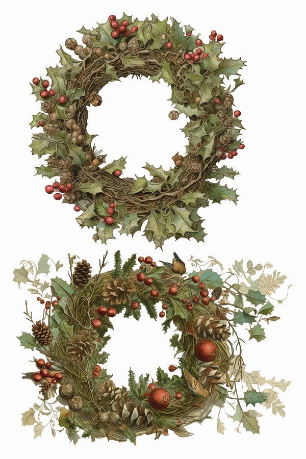 Iron Orchid Designs - Fairy Merry Christmas Decor Transfer Pad - Rustic River Home