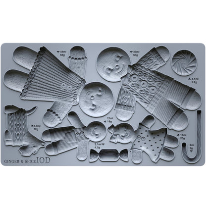 Iron Orchid Designs - Ginger & Spice Decor Mould - Rustic River Home