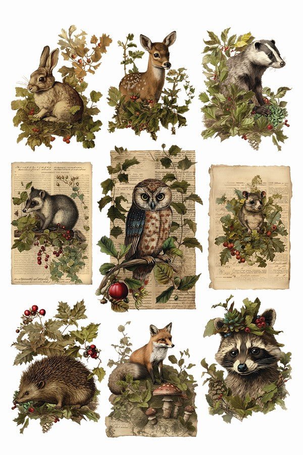 Iron Orchid Designs - Holly Glen Decor Transfer Pad - Rustic River Home