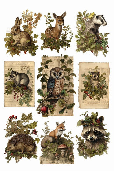 Iron Orchid Designs - Holly Glen Decor Transfer Pad - Rustic River Home