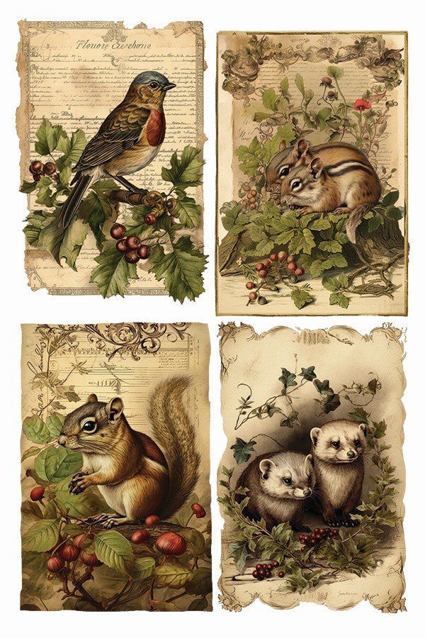 Iron Orchid Designs - Holly Glen Decor Transfer Pad - Rustic River Home