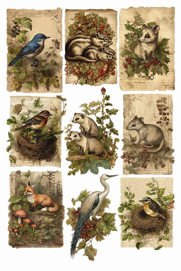 Iron Orchid Designs - Holly Glen Decor Transfer Pad - Rustic River Home