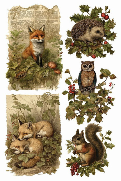 Iron Orchid Designs - Holly Glen Decor Transfer Pad - Rustic River Home