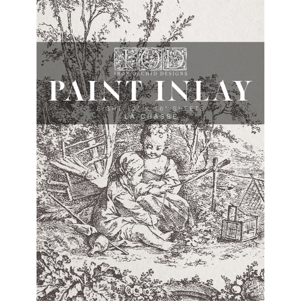 Iron Orchid Designs - La Chasse Paint Inlay - Rustic River Home