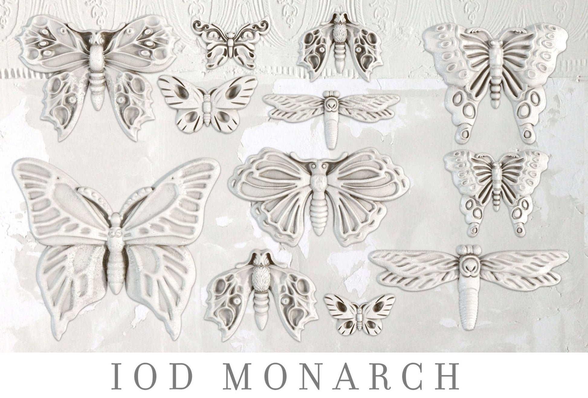 Iron Orchid Designs - Monarch Decor Mould - Rustic River Home