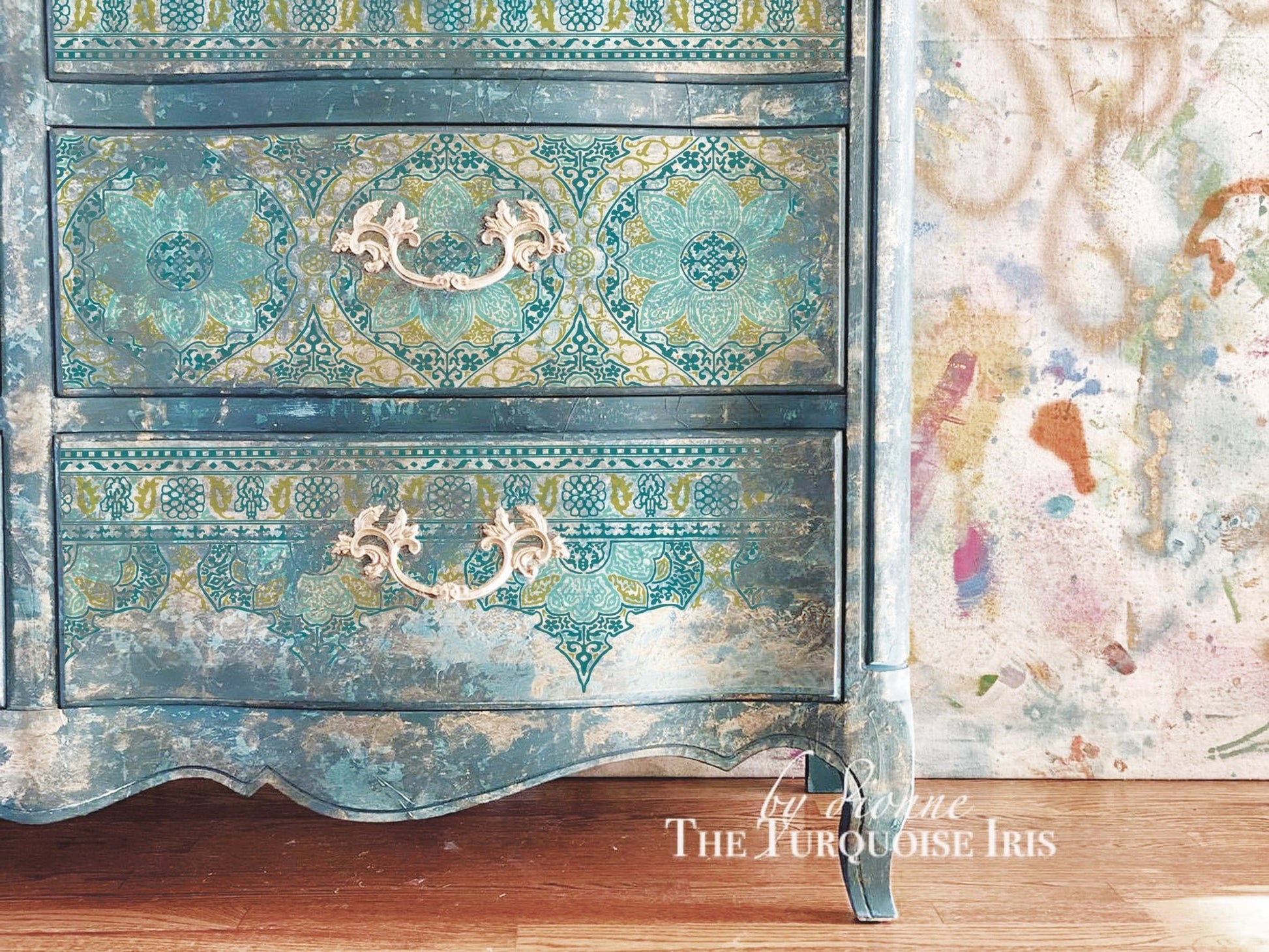 Iron Orchid Designs - Morocco Paint Inlay - Rustic River Home