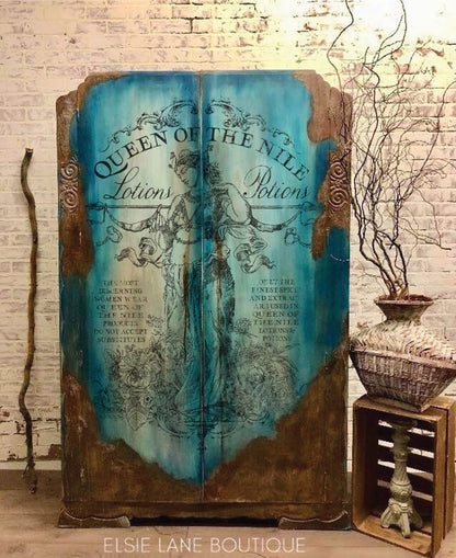 Iron Orchid Designs - Queen of the Nile Paint Inlay - Rustic River Home