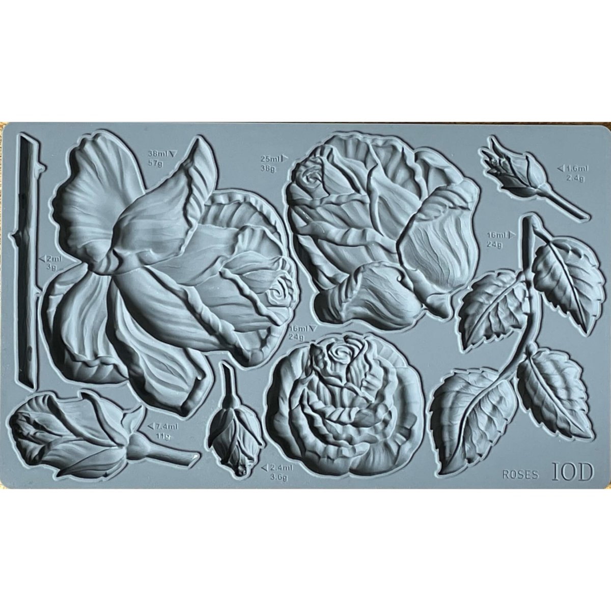 Iron Orchid Designs - Roses Decor Mould - Rustic River Home