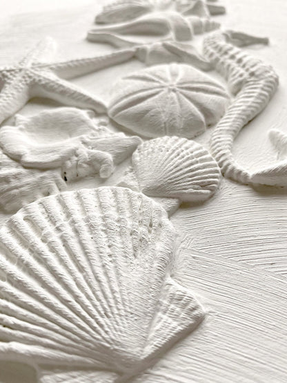 Iron Orchid Designs - Sea Shells Decor Mould - Rustic River Home