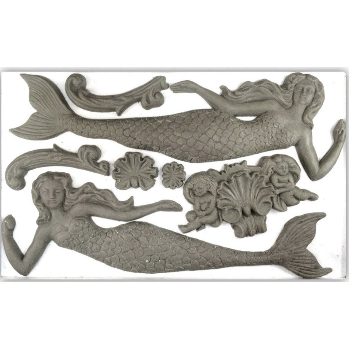 Iron Orchid Designs - Sea Sisters Decor Mould - Rustic River Home