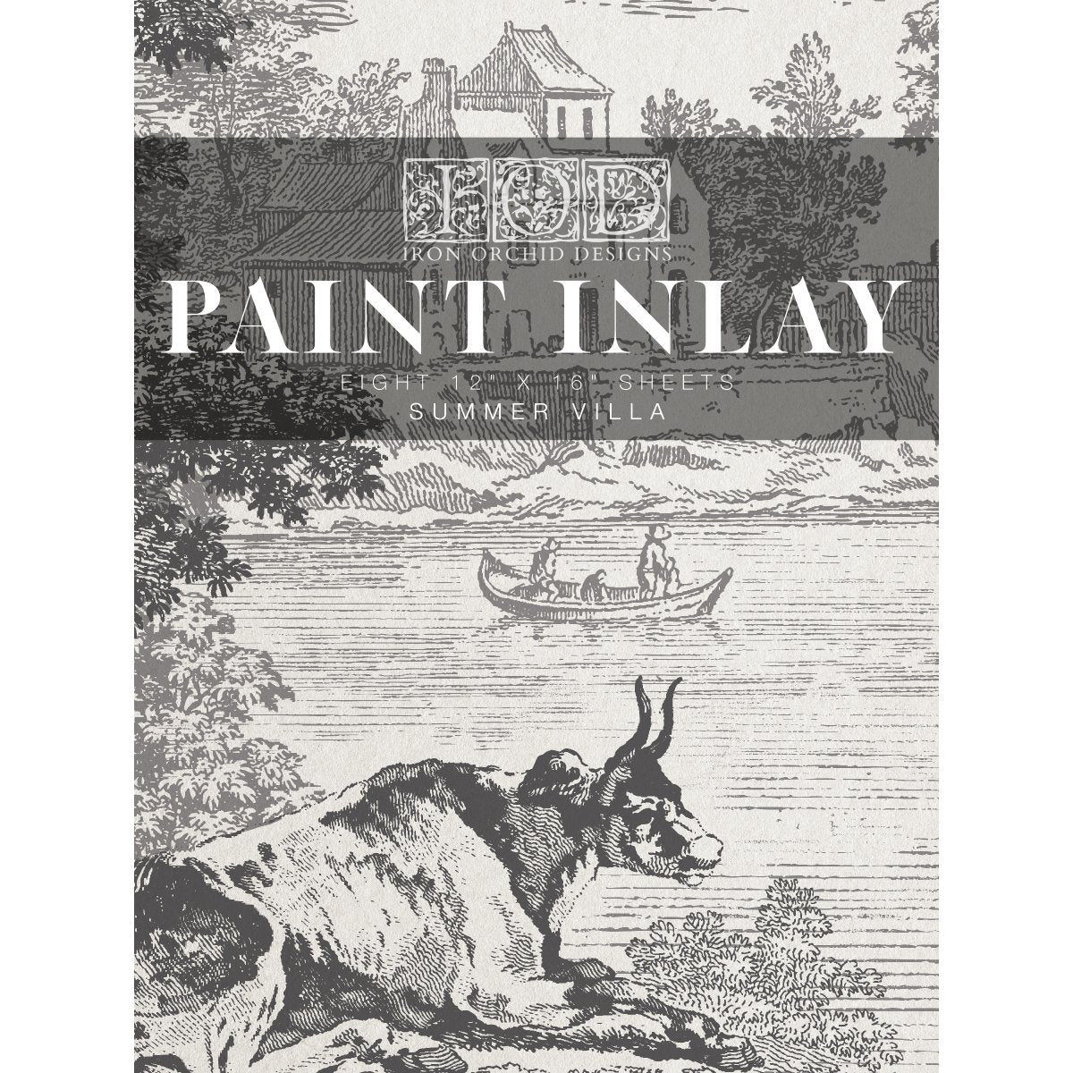 Iron Orchid Designs - Summer Villa Paint Inlay - Rustic River Home