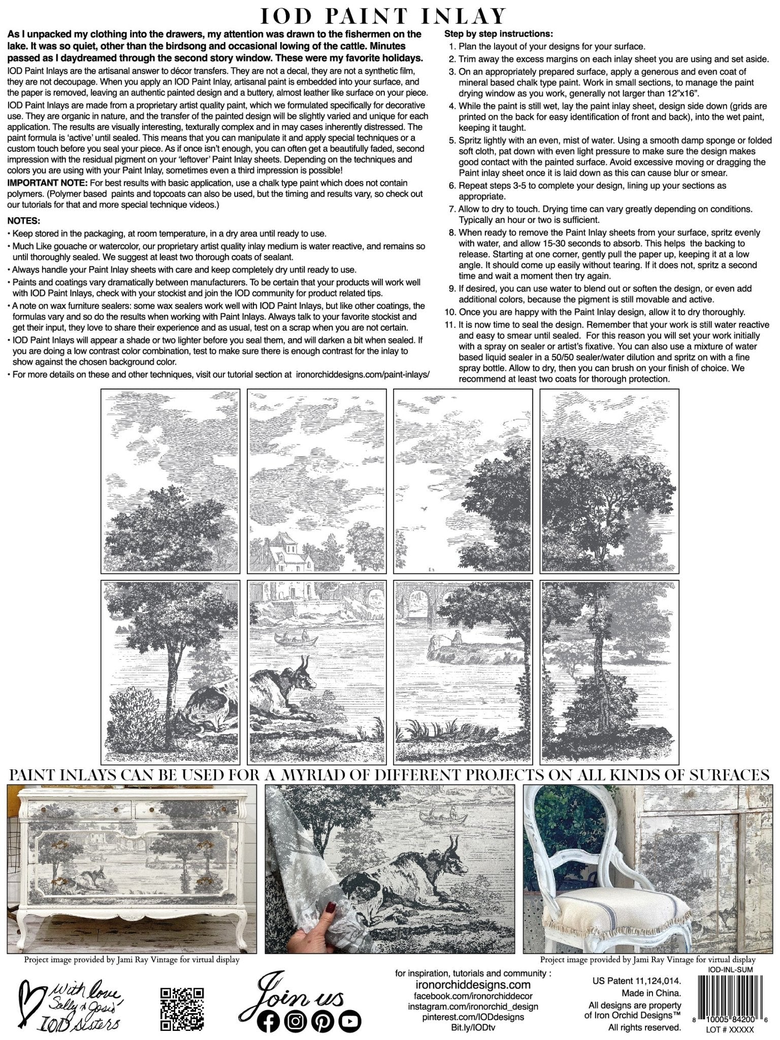 Iron Orchid Designs - Summer Villa Paint Inlay - Rustic River Home