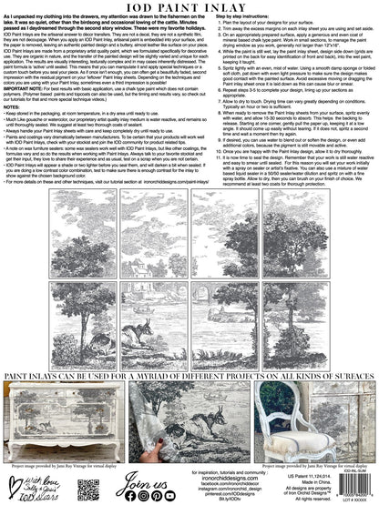 Iron Orchid Designs - Summer Villa Paint Inlay - Rustic River Home
