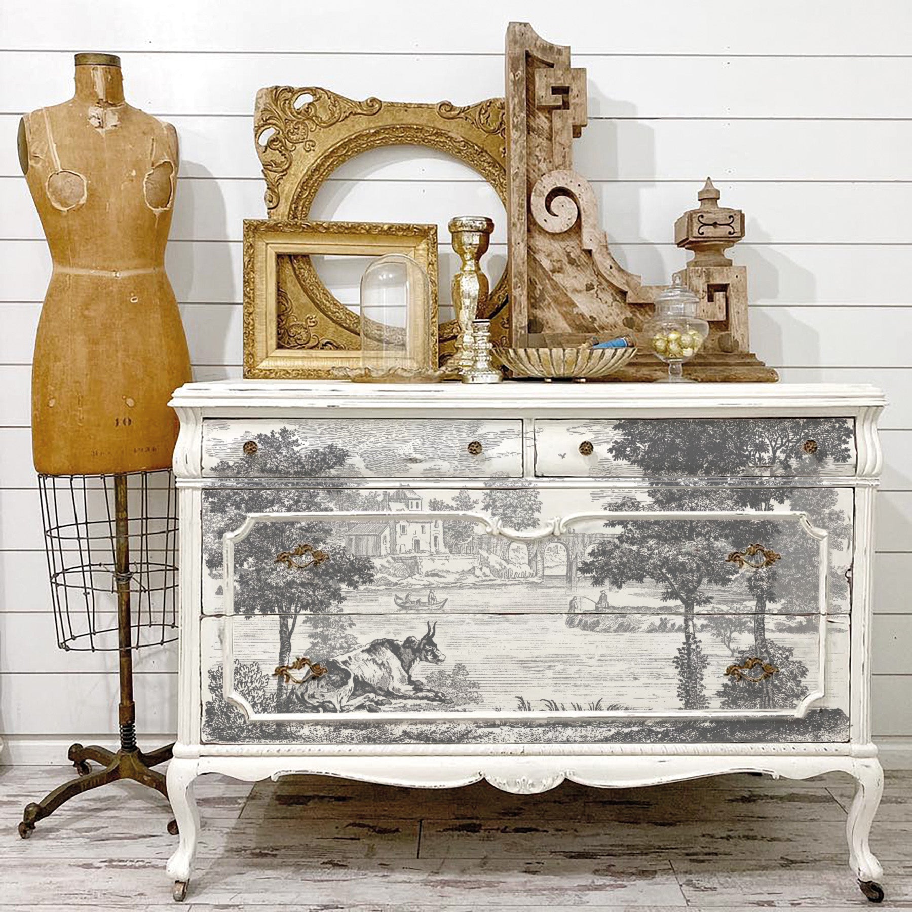 Iron Orchid Designs - Summer Villa Paint Inlay - Rustic River Home