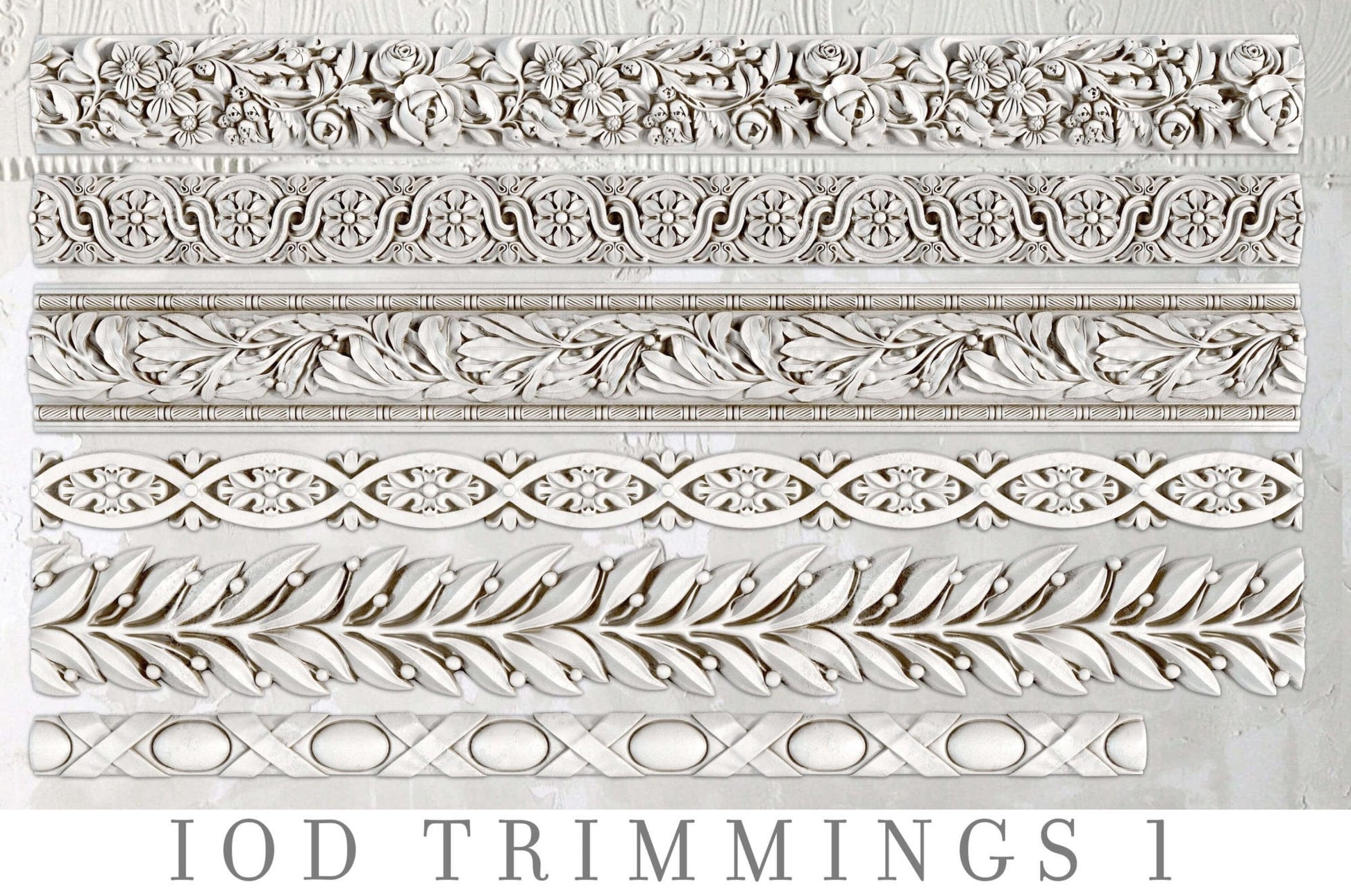 Iron Orchid Designs - Trimmings 1 Decor Mould - Rustic River Home