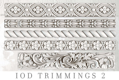 Iron Orchid Designs - Trimmings 2 Decor Mould - Rustic River Home