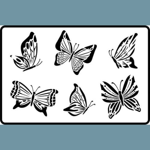 JRV Stencil - Butterflies - Rustic River Home