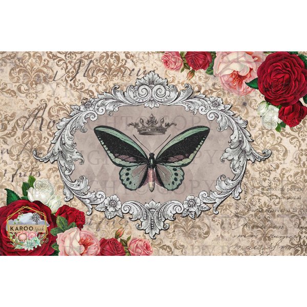 Karoo Sjiek Decoupage Paper - KSFP017 - Rustic River Home