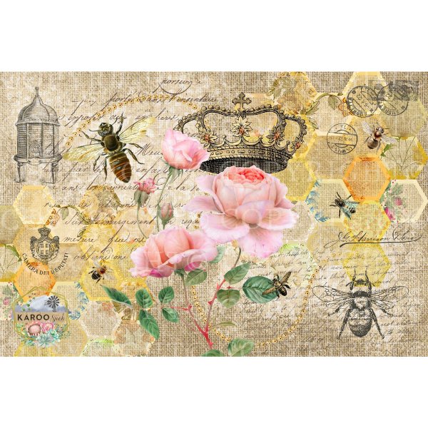 Karoo Sjiek Decoupage Paper - KSFP030 - Rustic River Home