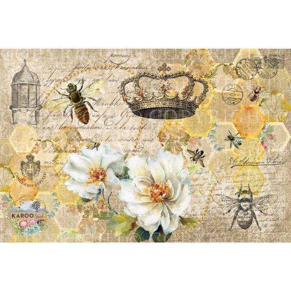 Karoo Sjiek Decoupage Paper - KSFP030B - Rustic River Home