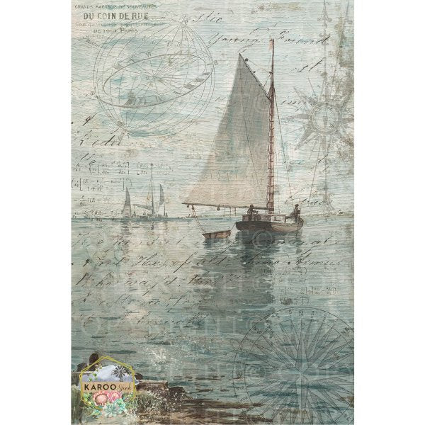 Karoo Sjiek Decoupage Paper - KSFP055 - Rustic River Home