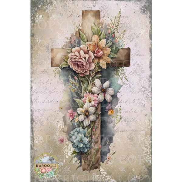 Karoo Sjiek Decoupage Paper - KSFP237 - Rustic River Home