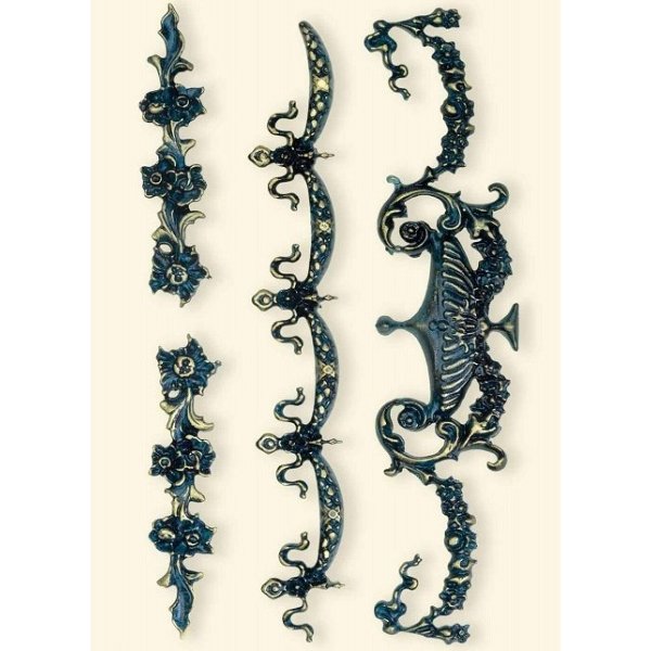 LaBlanche Silicone Mould - Decorative Borders - Rustic River Home