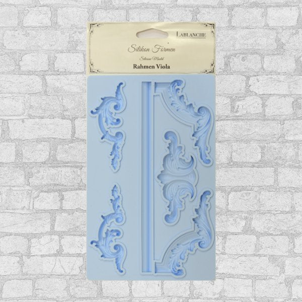 LaBlanche Silicone Mould - Frame Viola - Rustic River Home