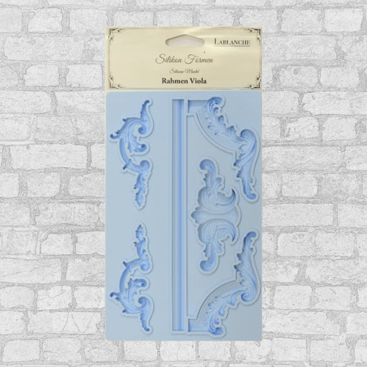 LaBlanche Silicone Mould - Frame Viola - Rustic River Home