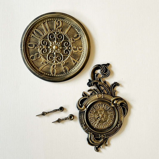 LaBlanche Silicone Mould - Rokoko Clocks - Rustic River Home