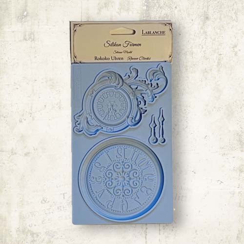 LaBlanche Silicone Mould - Rokoko Clocks - Rustic River Home