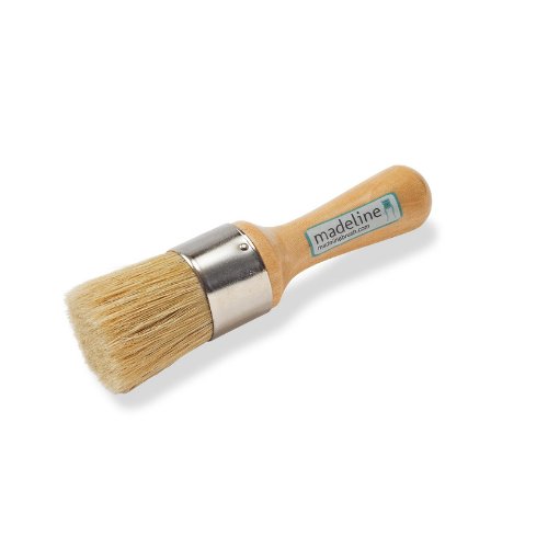 Madeline Wax Brush - Mini Flat Wax Brush - Rustic River Home