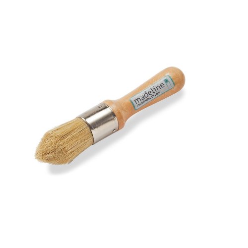 Madeline Wax Brush - Mini Rounded (Tapered) Wax Brush - Rustic River Home